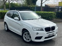 USED 2013 63 BMW X3 2.0 SDRIVE18D M SPORT 5d 141 BHP 