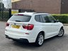 USED 2013 63 BMW X3 2.0 SDRIVE18D M SPORT 5d 141 BHP 