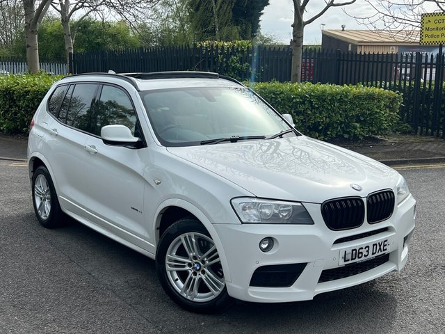 2013 63 BMW X3 2.0 SDRIVE18D M SPORT 5d 141 BHP