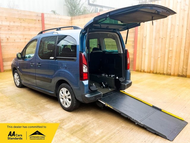 View our Citroen Berlingo Multispace 4 Seat Wheelchair Accessible Disabled Access Ramp Car