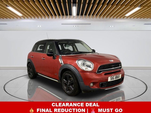2016 MINI COUNTRYMAN 2.0 COOPER SD ALL4 5d 141 BHP 18 Alloy Rims | Chromeline Interior | Tinted Glass