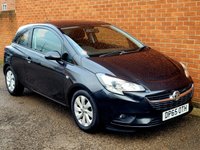 USED 2015 65 VAUXHALL CORSA 1.2 DESIGN 3d 69 BHP VERY LOW MILES - RAC WARRANTY