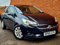 USED 2015 65 VAUXHALL CORSA 1.2 DESIGN 3d 69 BHP VERY LOW MILES - RAC WARRANTY