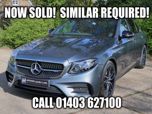 2020 M Mercedes-Benz E-Class 3.0 AMG E 53 4MATIC PREMIUM PLUS MHEV 4d 430 BHP