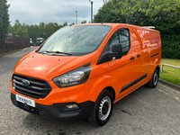 USED 2019 68 FORD TRANSIT CUSTOM 2.0 340 L2 LWB H1 PANEL VAN [ A/C ] TAILGATE 129 BHP DIRECT FROM LEASE F,S,H