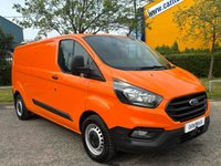 USED 2019 68 FORD TRANSIT CUSTOM 2.0 340 L2 LWB H1 PANEL VAN [ A/C ] TAILGATE 129 BHP DIRECT FROM LEASE F,S,H