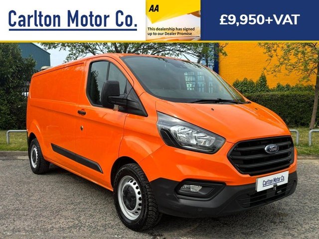 2019 68 Ford Transit Custom 2.0 340 L2 LWB H1 PANEL VAN [ A/C ] TAILGATE 129 BHP