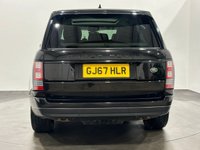 USED 2017 67 LAND ROVER RANGE ROVER VOGUE SE A TDV6 VOGUE SE Striking SantorinI Black, Ebony Black Leather, Glass Slide Roof, Deployable Side Steps