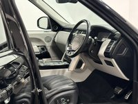 USED 2017 67 LAND ROVER RANGE ROVER VOGUE SE A TDV6 VOGUE SE Striking SantorinI Black, Ebony Black Leather, Glass Slide Roof, Deployable Side Steps