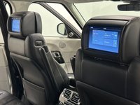 USED 2017 67 LAND ROVER RANGE ROVER VOGUE SE A TDV6 VOGUE SE Striking SantorinI Black, Ebony Black Leather, Glass Slide Roof, Deployable Side Steps
