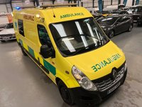 USED 2015 15 RENAULT TRUCKS MASTER 2.3L 125.35 L3H2 0d 125 BHP AMBULANCE