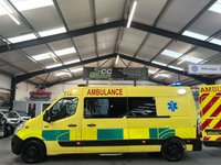 USED 2015 15 RENAULT TRUCKS MASTER 2.3L 125.35 L3H2 0d 125 BHP AMBULANCE