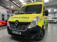 USED 2015 15 RENAULT TRUCKS MASTER 2.3L 125.35 L3H2 0d 125 BHP AMBULANCE