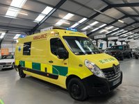 USED 2015 15 RENAULT TRUCKS MASTER 2.3L 125.35 L3H2 0d 125 BHP AMBULANCE