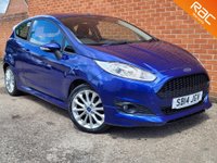 USED 2014 14 FORD FIESTA 1.6 ZETEC S TDCI 3d 94 BHP VERY LOW MILES - RAC WARRANTY