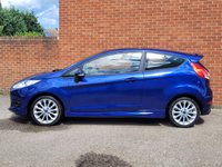 USED 2014 14 FORD FIESTA 1.6 ZETEC S TDCI 3d 94 BHP VERY LOW MILES - RAC WARRANTY