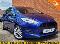 USED 2014 14 FORD FIESTA 1.6 ZETEC S TDCI 3d 94 BHP VERY LOW MILES - RAC WARRANTY