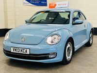 USED 2013 13 VOLKSWAGEN BEETLE 1.2 DESIGN TSi 3 DOOR 103 BHP SUPPLIED WITH A FULL MOT