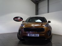 USED 2017 17 KIA SPORTAGE DIESEL ESTATE CRDI 3 ISG SAT NAV LEATHER CRUISE CAMERA PAN ROOF