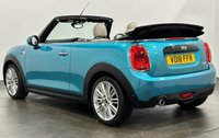 USED 2018 18 MINI CONVERTIBLE 1.5 COOPER 2d 134 BHP Striking Super Low Mileage 6452 Miles , Strikng Leather Lounge Satellite Grey Interior, Caribbean Aqua Metallic
