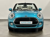 USED 2018 18 MINI CONVERTIBLE 1.5 COOPER 2d 134 BHP Striking Super Low Mileage 6452 Miles , Strikng Leather Lounge Satellite Grey Interior, Caribbean Aqua Metallic