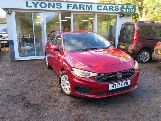 2017 17 Fiat Tipo 1.4 EASY 5d 94 BHP