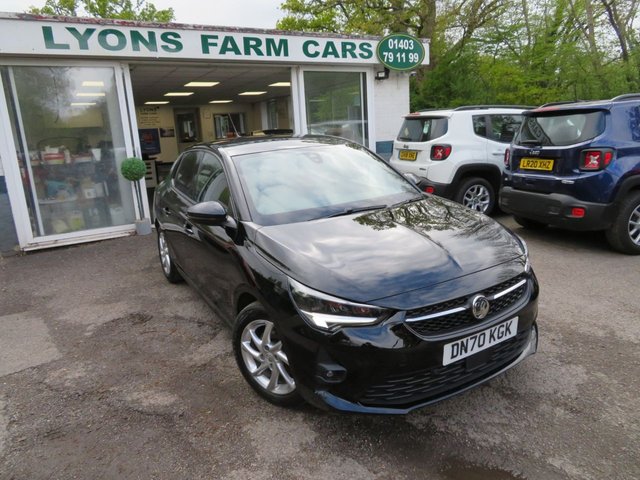 2020 70 Vauxhall Corsa 1.2 SRI 5d 100 BHP