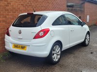 USED 2014 64 VAUXHALL CORSA 1.0 EXCITE ECOFLEX 3d 64 BHP 1 LADY OWNER - RAC WARRANTY