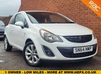 USED 2014 64 VAUXHALL CORSA 1.0 EXCITE ECOFLEX 3d 64 BHP 1 LADY OWNER - RAC WARRANTY