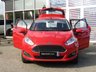 USED 2015 65 FORD FIESTA 1.2 ZETEC 5d 81 BHP Finished in RACE RED with contrasting GREY Cloth interior trim. This Fiesta is a small car that you can really enjoy driving. Economical and cheap to run, stylish to look at and some great features. Front Fogs, Heated Front Screen, DAB radio, B/Tooth, Alloys Air Con and much more, makes this a must for the first time driver or small family. Dealer Serviced at 7428 miles, 12808 miles, 13728 miles and at 14878 miles, 41194 miles and on arrival at 58631 miles.