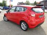 USED 2015 65 FORD FIESTA 1.2 ZETEC 5d 81 BHP Finished in RACE RED with contrasting GREY Cloth interior trim. This Fiesta is a small car that you can really enjoy driving. Economical and cheap to run, stylish to look at and some great features. Front Fogs, Heated Front Screen, DAB radio, B/Tooth, Alloys Air Con and much more, makes this a must for the first time driver or small family. Dealer Serviced at 7428 miles, 12808 miles, 13728 miles and at 14878 miles, 41194 miles and on arrival at 58631 miles.