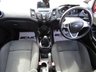 USED 2015 65 FORD FIESTA 1.2 ZETEC 5d 81 BHP Finished in RACE RED with contrasting GREY Cloth interior trim. This Fiesta is a small car that you can really enjoy driving. Economical and cheap to run, stylish to look at and some great features. Front Fogs, Heated Front Screen, DAB radio, B/Tooth, Alloys Air Con and much more, makes this a must for the first time driver or small family. Dealer Serviced at 7428 miles, 12808 miles, 13728 miles and at 14878 miles, 41194 miles and on arrival at 58631 miles.