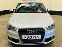 USED 2013 13 AUDI A1 2.0 TDi SPORT 3 DOOR 143 BHP &pound;20 TAX SUPPLIED WITH A FULL MOT