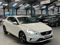 USED 2018 68 VOLVO V40 2.0L T2 R-DESIGN NAV PLUS 5d 121 BHP 1 Previous Owner, Nav, Camera