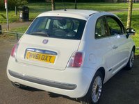 USED 2011 61 FIAT 500 1.2 LOUNGE 3d 69 BHP Low Mileage.......Panoramic Roof