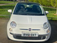 USED 2011 61 FIAT 500 1.2 LOUNGE 3d 69 BHP Low Mileage.......Panoramic Roof