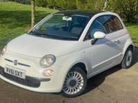 USED 2011 61 FIAT 500 1.2 LOUNGE 3d 69 BHP Low Mileage.......Panoramic Roof