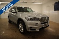 USED 2016 65 BMW X5 2.0 XDRIVE40E SE 5d 242 BHP IN FABULOUS GLACIER SILVER WITH BLACK DAKOTA LEATHER INTERIOR WITH FACTORY EXTRAS OF PANORAMIC SUNROOF, SUN PROTECTION GLAZING, REVERSING ASSIST CAMERA & SURROUND VIEW