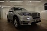 USED 2016 65 BMW X5 2.0 XDRIVE40E SE 5d 242 BHP IN FABULOUS GLACIER SILVER WITH BLACK DAKOTA LEATHER INTERIOR WITH FACTORY EXTRAS OF PANORAMIC SUNROOF, SUN PROTECTION GLAZING, REVERSING ASSIST CAMERA & SURROUND VIEW