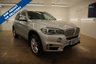 USED 2016 65 BMW X5 2.0 XDRIVE40E SE 5d 242 BHP IN FABULOUS GLACIER SILVER WITH BLACK DAKOTA LEATHER INTERIOR WITH FACTORY EXTRAS OF PANORAMIC SUNROOF, SUN PROTECTION GLAZING, REVERSING ASSIST CAMERA & SURROUND VIEW