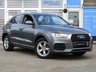 USED 2016 16 AUDI Q3 2.0 TDI SE 5d 148 BHP Finished in MONSOON GREY MET with contrasting DARK GREY trim. This Audi Q3 is a upmarket, premium, compact SUV. It offers plenty of space, Great fun to drive and lots of high tech features. Spec includes 17" Alloys, Sat Nav, Front and Rear Park Sensors, B/Tooth and much more. Serviced at 18647 miles, 37651 miles, 53318 miles, 84882 miles, 94520 miles and at 102860 miles.