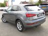 USED 2016 16 AUDI Q3 2.0 TDI SE 5d 148 BHP Finished in MONSOON GREY MET with contrasting DARK GREY trim. This Audi Q3 is a upmarket, premium, compact SUV. It offers plenty of space, Great fun to drive and lots of high tech features. Spec includes 17" Alloys, Sat Nav, Front and Rear Park Sensors, B/Tooth and much more. Serviced at 18647 miles, 37651 miles, 53318 miles, 84882 miles, 94520 miles and at 102860 miles.