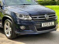 USED 2013 13 VOLKSWAGEN TIGUAN 2.0 R LINE TDI BLUEMOTION TECH 4MOTION DSG 5d 139 BHP 