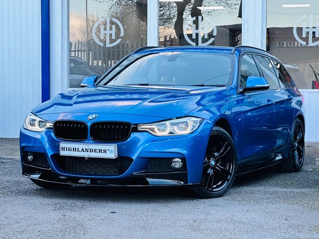 2015 65 BMW 3 Series 3.0 330D XDRIVE M SPORT M PERFORMANCE TOURING 255 BHP SAT NAV CAMERA LEATHER PRIVACY