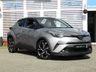 USED 2018 18 TOYOTA CHR 1.8 DYNAMIC 5d 122 BHP Finished in METAL STREAM METALLIC with contrasting HEATED CLOTH Trim. Stepping into this C-HR cabin is like climbing into a car from the future. It is stylish, practical and with its hybrid engine makes it cheap to run. Features include, Sat Nav, Rear View Camera, Auto Parking, Heated Seats, 18" Alloys, Cruise control, DAB  and much more. Dealer serviced at 19825 miles, 32609 miles, 45713 miles and on arrival at 72026 miles.