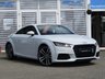 USED 2016 16 AUDI TT 2.0 TFSI S LINE 2d 227 BHP Finished in GLACIER WHITE with Contrasting EBONY LEATHER / ALCANTARA trim. This third generation AUDI TT is a style icon that stands out in the crowd. The GLACIER WHITE makes it look a lot sportier that the greys, silvers and black TT's around. Features include LED day lights, 19" Alloys, DAB radio, Virtual Cockpit, Leather/alcantara and much more. Oxford Audi Dealer Serviced at 13693 miles, 28553 miles, 34817 miles, 39628 miles, 47590 miles, 55059 miles and at 64816 miles.