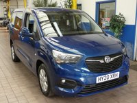 USED 2020 20 VAUXHALL COMBO LIFE 1.5 ENERGY XL S/S 5d 101 BHP 5/7 SEATS CRUISE PARKING SENSORS 1 OWNER SERVICE HISTORY 6 MONTHS GOLD WARRANTY