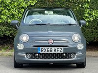 USED 2018 68 FIAT 500 1.2 LOUNGE 3d 69 BHP INCLUDES TOW TAL A-FRAME