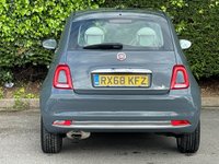 USED 2018 68 FIAT 500 1.2 LOUNGE 3d 69 BHP INCLUDES TOW TAL A-FRAME