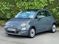 USED 2018 68 FIAT 500 1.2 LOUNGE 3d 69 BHP INCLUDES TOW TAL A-FRAME